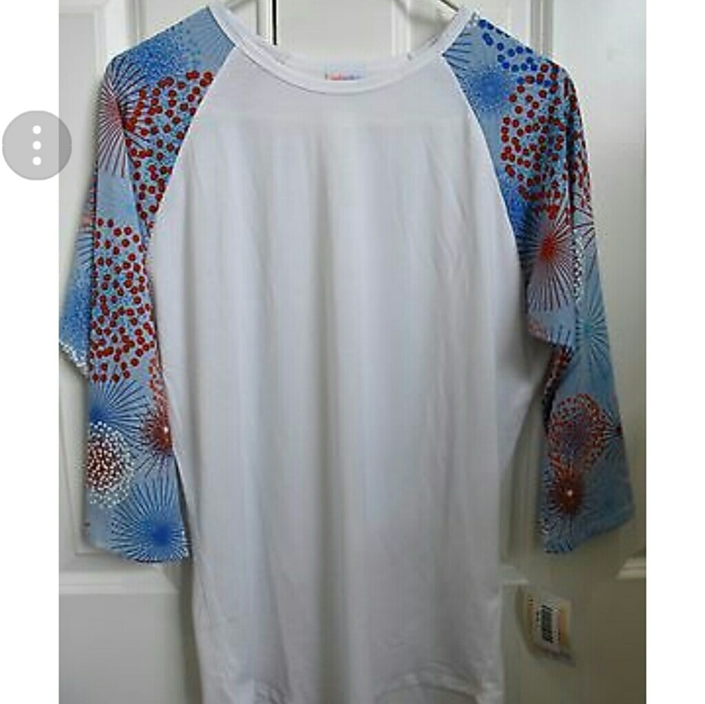 NWT, LULAROE AMERICANA, RANDY WITH FIREWORKS